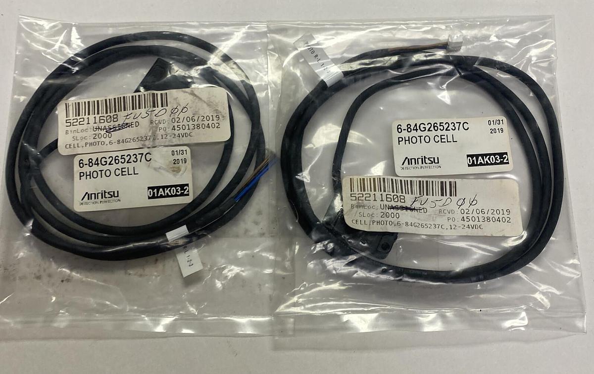 ANRITSU,6-84G265237C,PHOTO CELL LOT OF 2 NEW