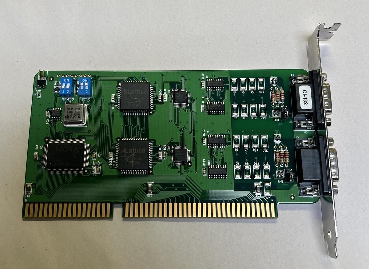 MOXA,CI-132,ISA SERIAL BOARD NOS