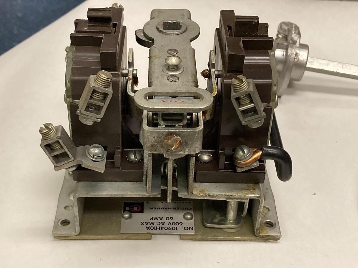 Used Cutler-Hammer,10904H10A,Motor Circuit Switch, 60Amp