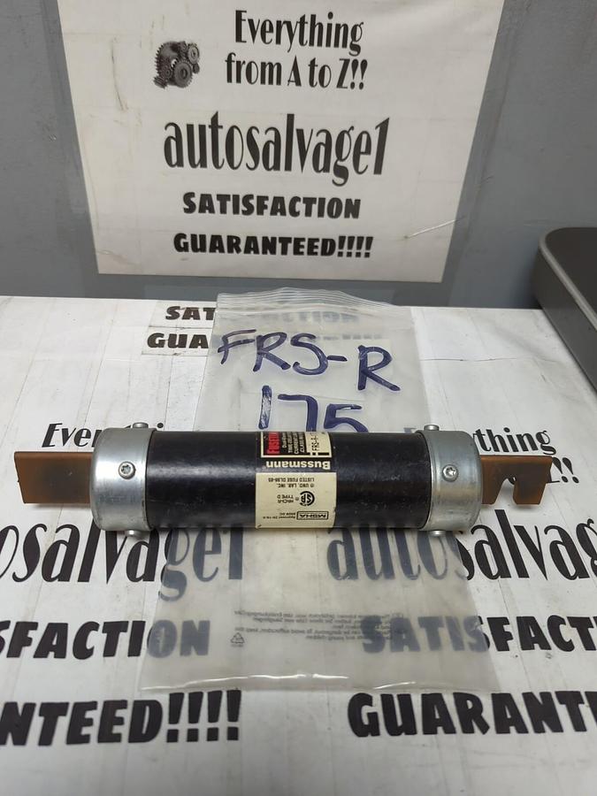 COOPER BUSSMANN,FRS-R175,FUSETRON 175 AMP FUSE NOS