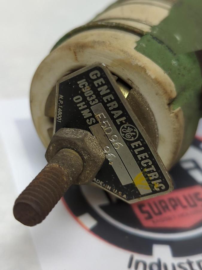 Used GENERAL ELECTRIC,IC9033 E5D96,RESISTOR 96 OHMS PRE-OWNED