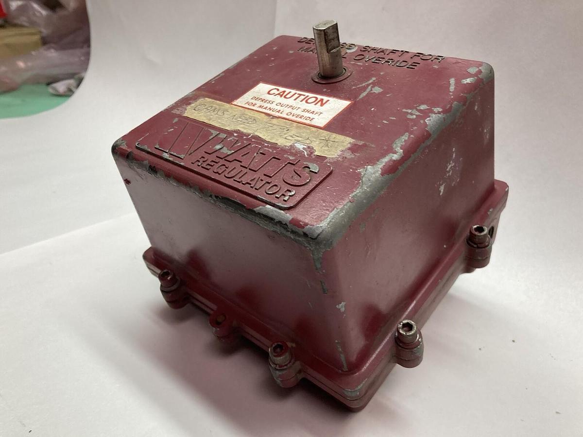Used Watts Regulator,Type ER 550,Electric Actuator