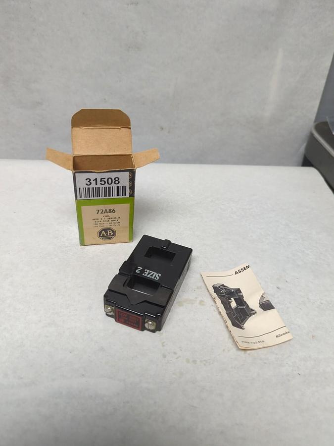 ALLEN-BRADLEY,72A86,COIL SERIES K SIZE 2 NOS