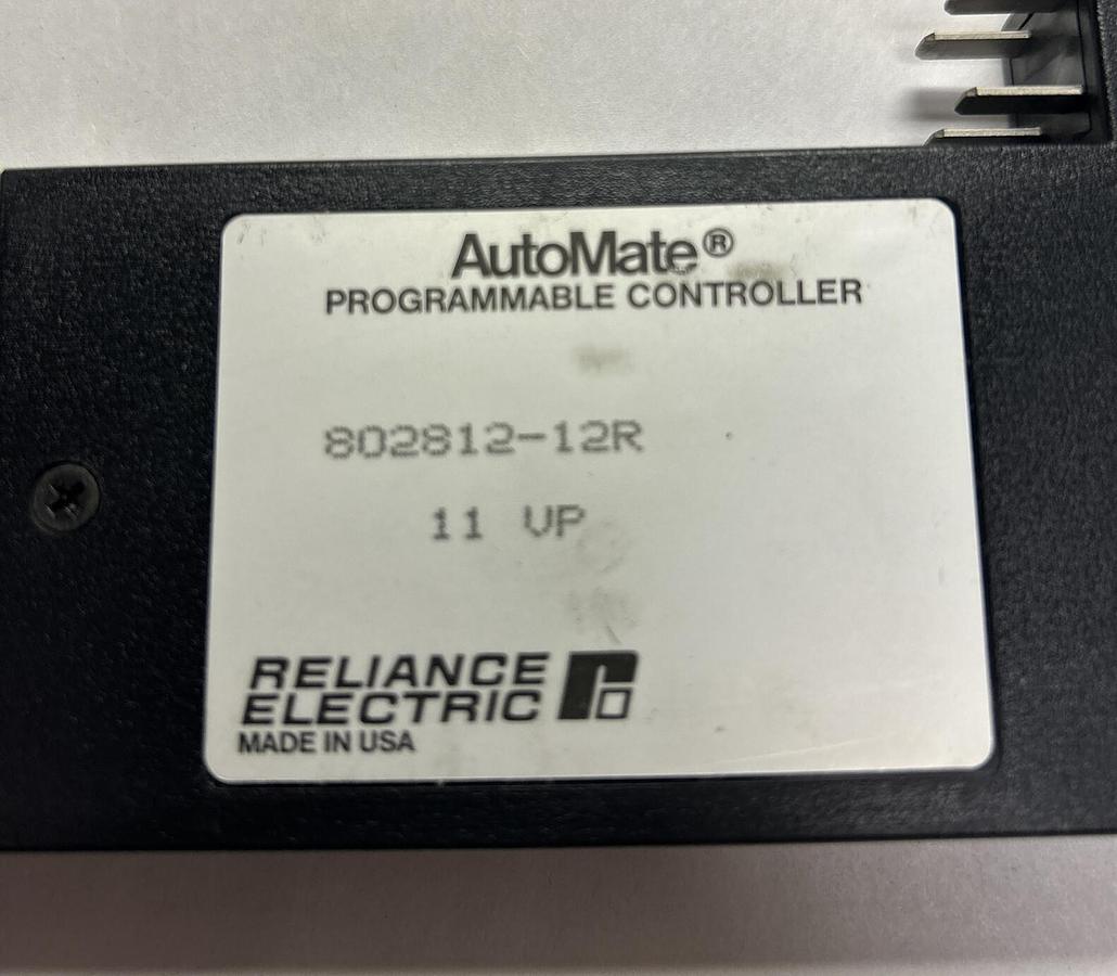 RELIANCE ELECTRIC AUTOMATE,802812-12R, PROGRAMMABLE CONTROLLER NOS