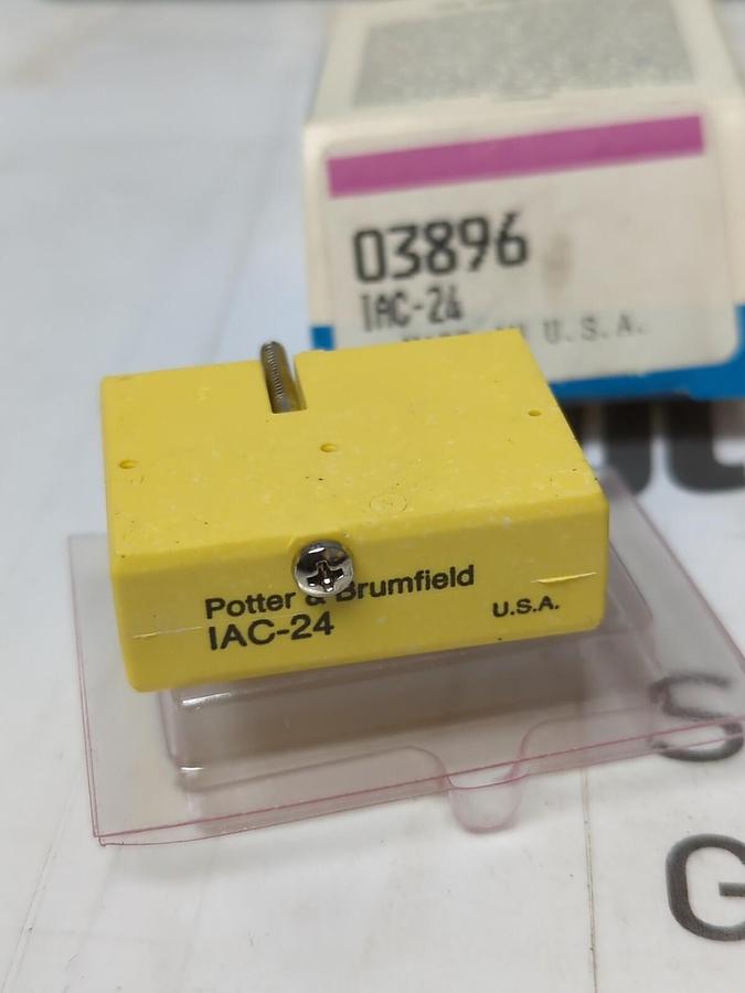 POTTER & BRUMFIELD,IAC-24,RELAY INPUT MODULE LOT OF 3 NOS