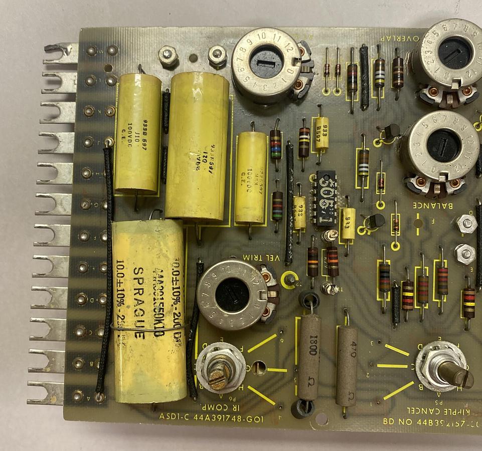 Used GENERAL ELECTRIC,44A391748-G01,PC BOARD