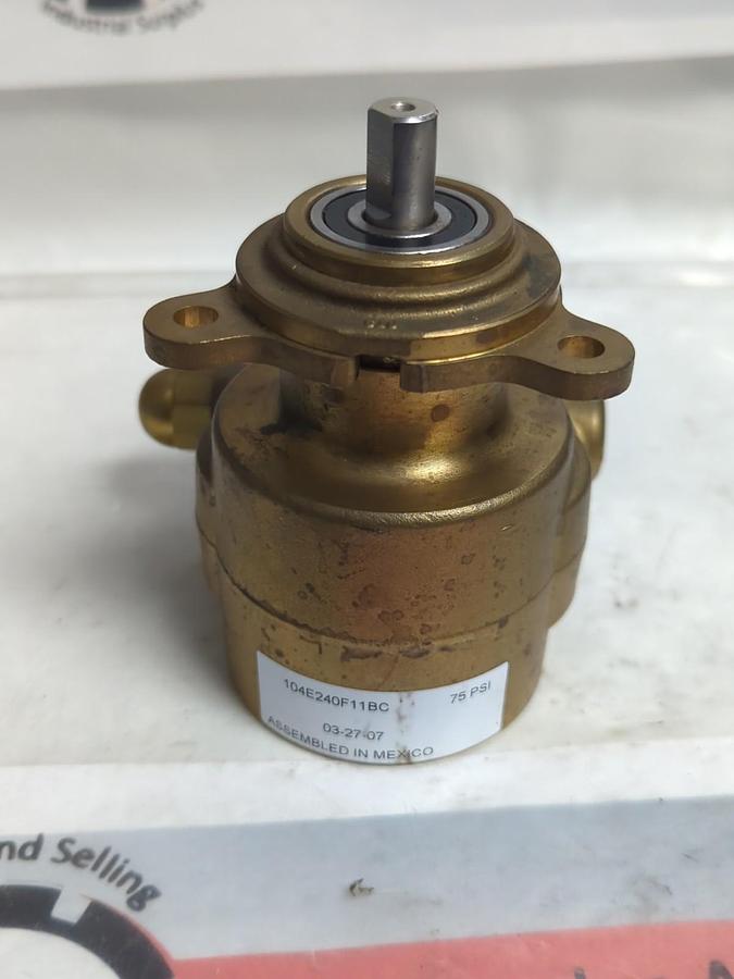 Used PROCON,104E240F11BC,ROTARY VANE PUMP 75 PSI PRE-OWNED