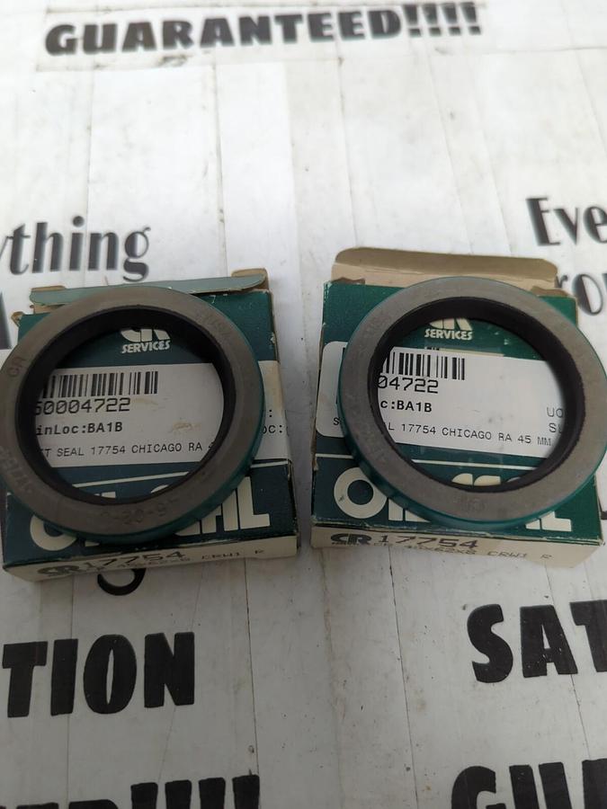 CHICAGO RAWHIDE,17754,OIL SEALS 45MM LOT OF 2 NOS