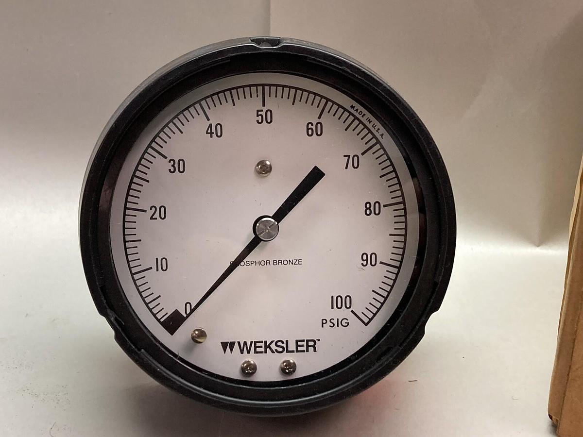 Weksler,BA14PPH4LWXX,4 1/2'' Regal Gauge