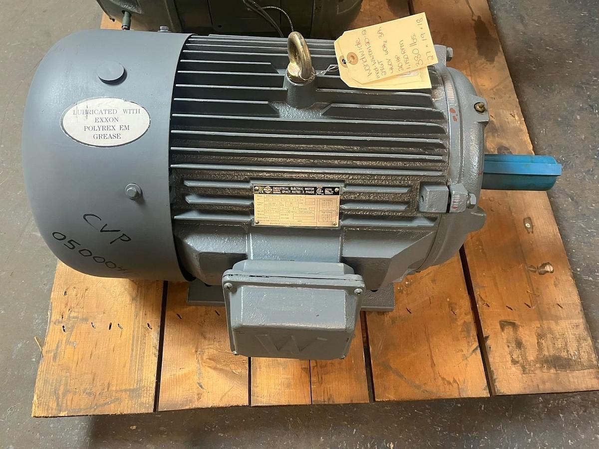 WORLDWIDE,WWEM20-12-286T,MOTOR 20HP 1180RPM 3PH 286T