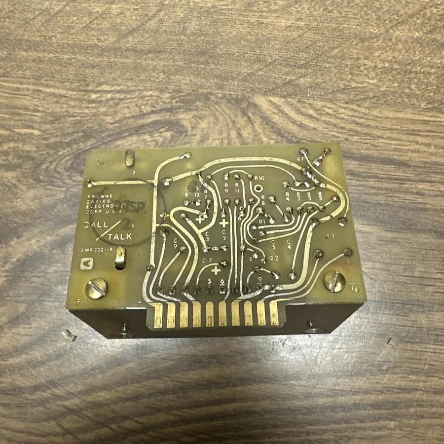 Used Browne Davies,AMP032174,Call/Talk Module