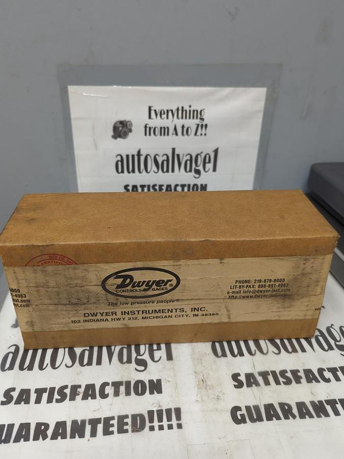 Used W.E. ANDERSON,V6EPB-BS4B,LIQUID FLOW SWITCH SEALED BOX