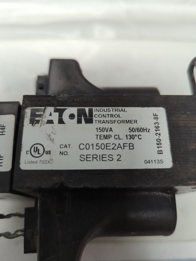 Used EATON,C0150E2AFB,INDUSTRIAL CONTROL TRANSFORMER SERIES 2 PRE-OWNED