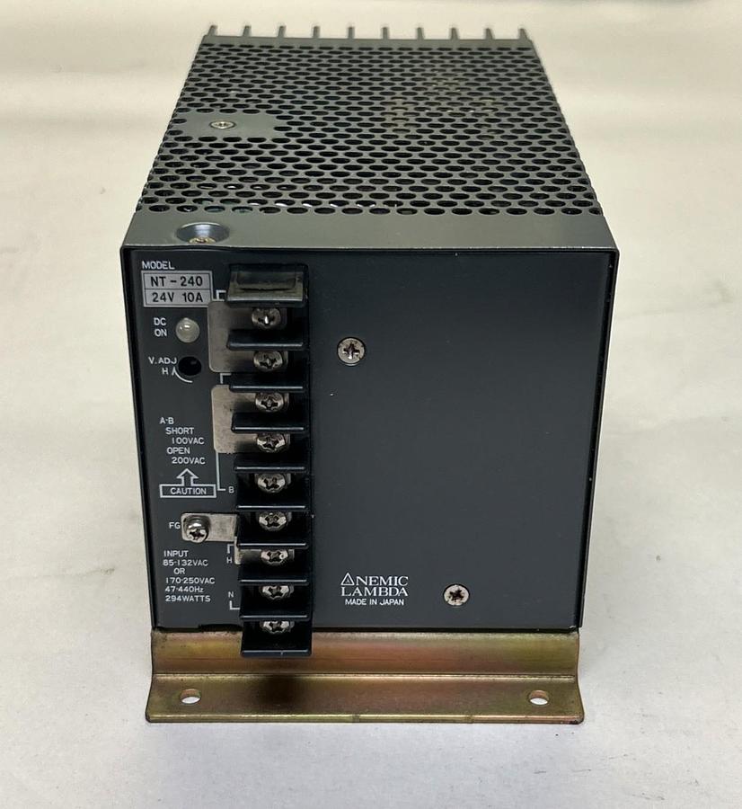 Used NEMIC LAMBDA,NT-240,POWER SUPPLY 24V 10A