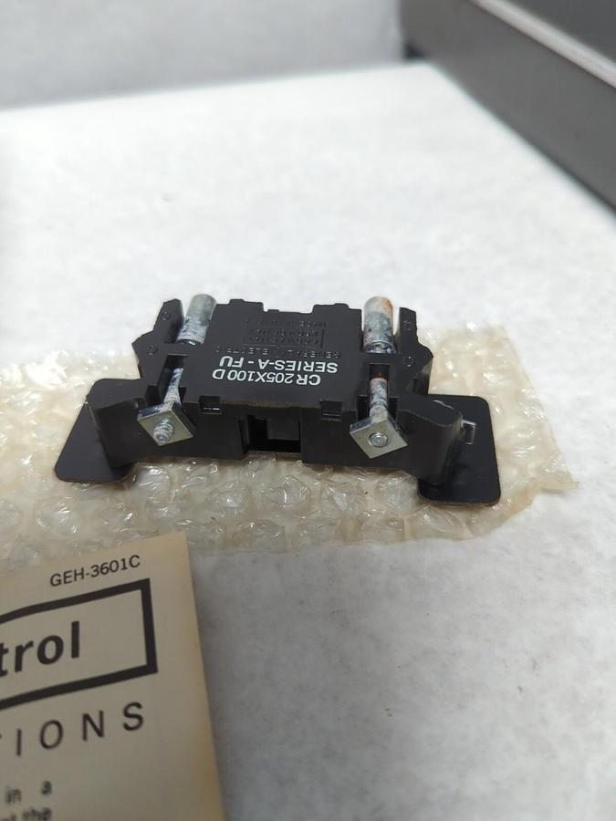 GENERAL ELECTRIC,CR205X100D,AUXILIARY CONTACT NEMA SIZE 0-5 NOS