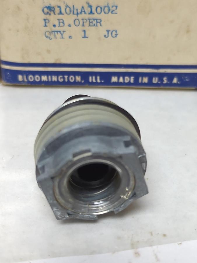 GENERAL ELECTRIC,CR104A1002,BLACK PUSH BUTTON SWITCH LOT OF 2 NOS