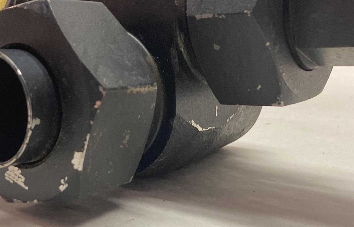 Used Jerguson,STEM CR-13,Body Carbon Steel Valve