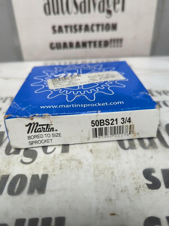 MARTIN,50BS21 3/4,BORED TO SIZE SPROCKET NOS