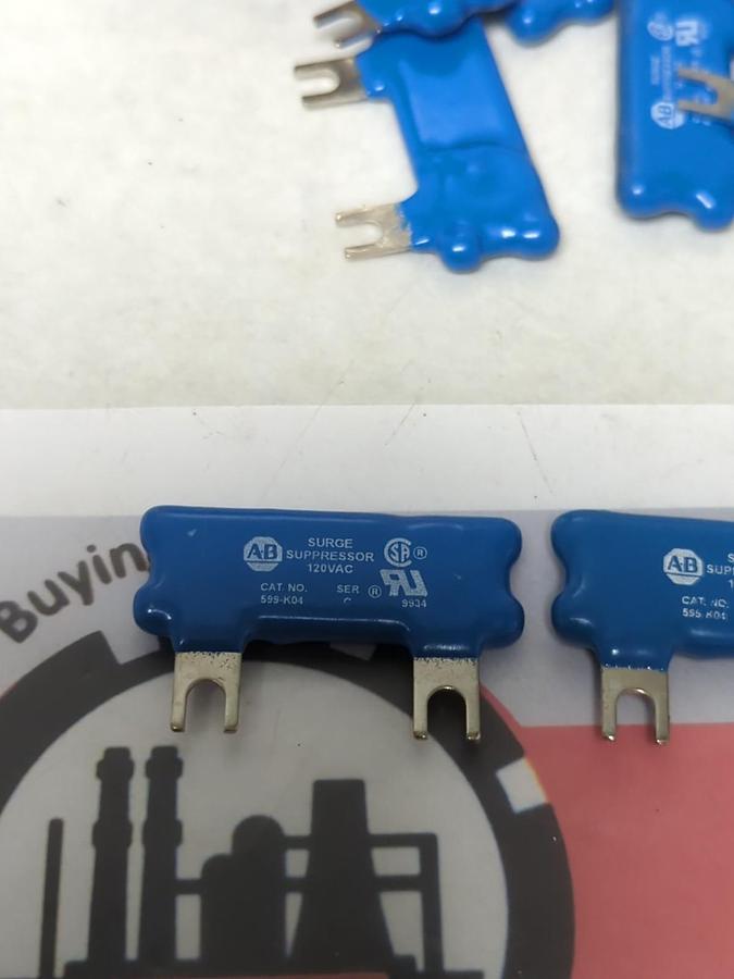 ALLEN-BRADLEY,599-K04,SURGE SUPPRESSOR SERIES C 120VAC LOT OF 42 NOS