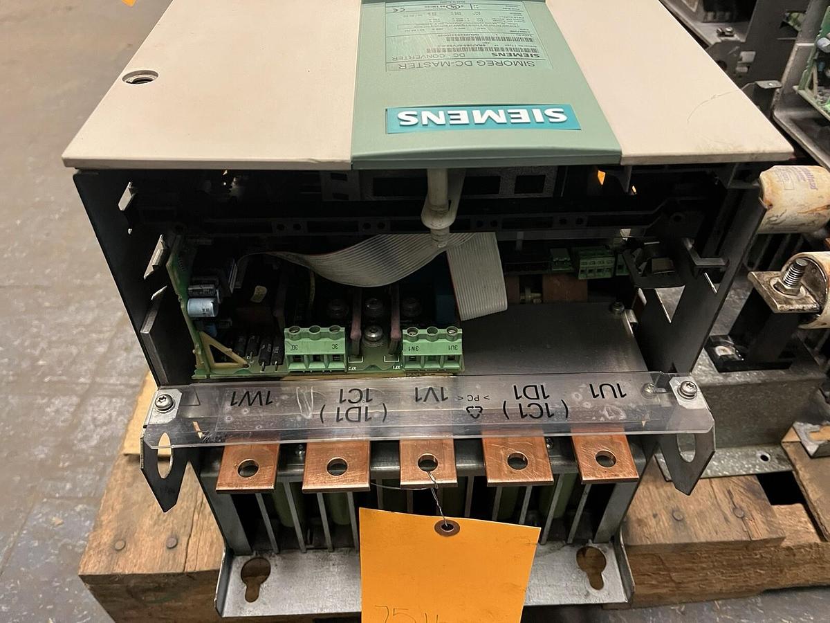 Used SIEMENS,6RA7085-6FV62-0-Z,SIMOREG DC CONVERTER