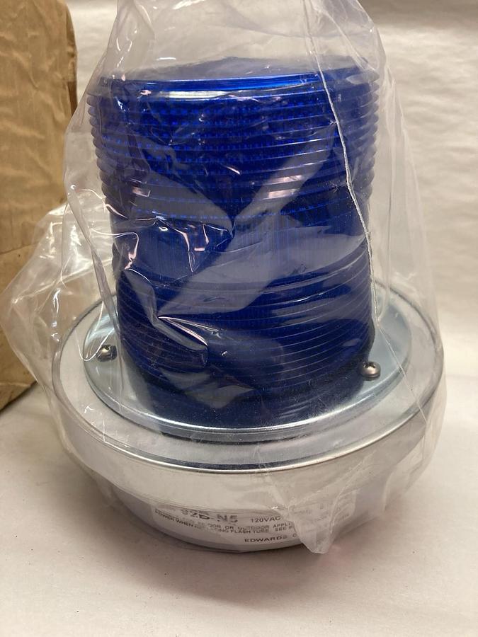 Edwards Signaling,92B-N5,AdaptaBeacon Light Duty Strobe Light 120Vac 50/60Hz