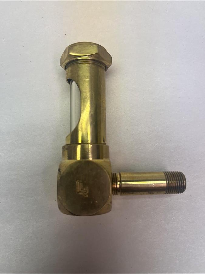 LDI,1-1/2, SIGHT GLASS 1-1/2" OIL LEVEL INDICATOR 3/8" NPT NOS