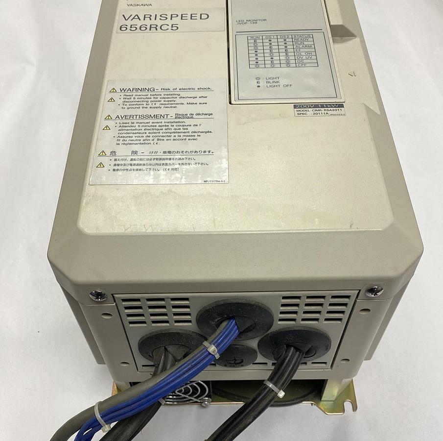 Used Yaskawa,656RC5,Varispeed Model CIMR-R5A2011