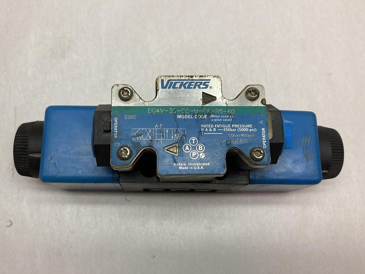 Used Vickers,DG4V-3S-CC-M-FW-B5-60,Control Valve