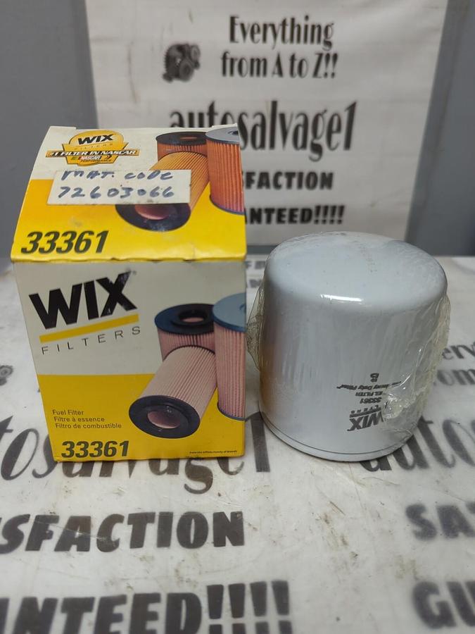 Used WIX,33361,FUEL FILTER NEW