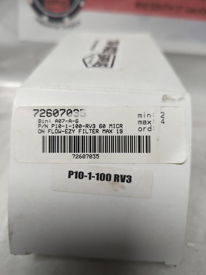FLOW-EZY,P10-1-100 RV3,FILTER ELEMENT 60 MICRON NOS