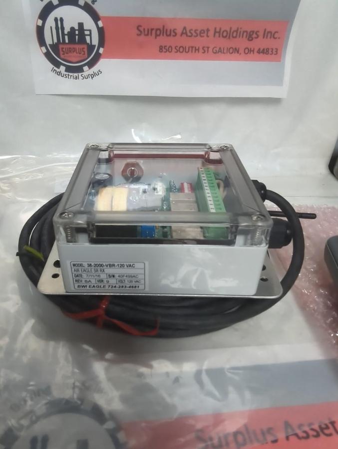 BWI EAGLE,38-2000-VBR-120VAC,AIR EAGLE SRRX TRANSMITTER NOS