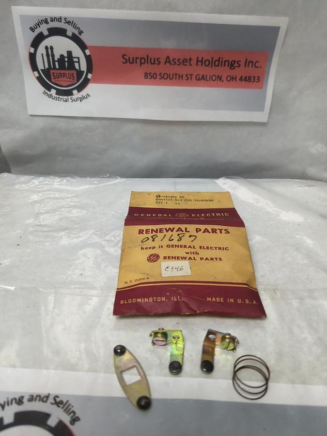 GENERAL ELECTRIC,55-151941 G4,CONTACT SET FOR STARTERS NOS