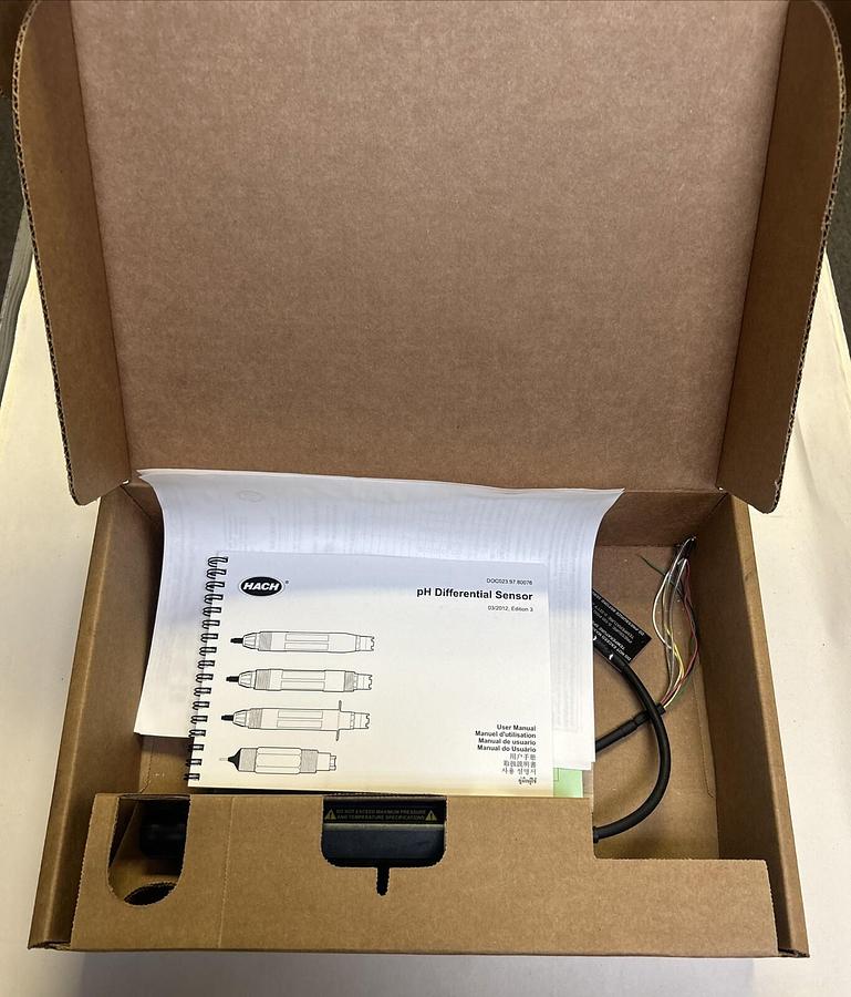 HACH,PD1R3,DIFFERENTIAL SENSOR PHD PH NEW