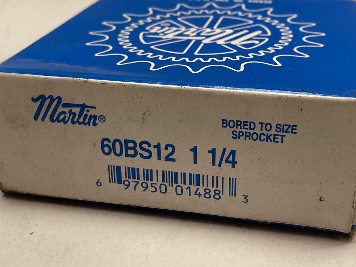 Used Martin,60BS12,1 1/4 Inch Bore Sprocket