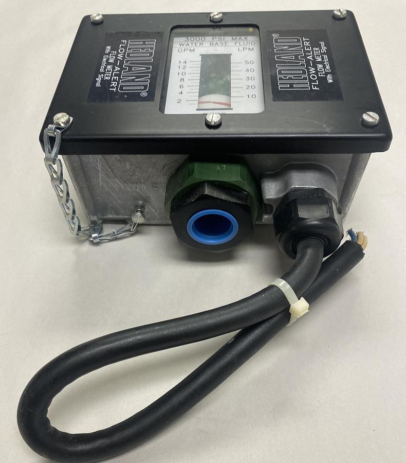 Hedland,HLIT243,Flow-Alert Flow Meter NOS