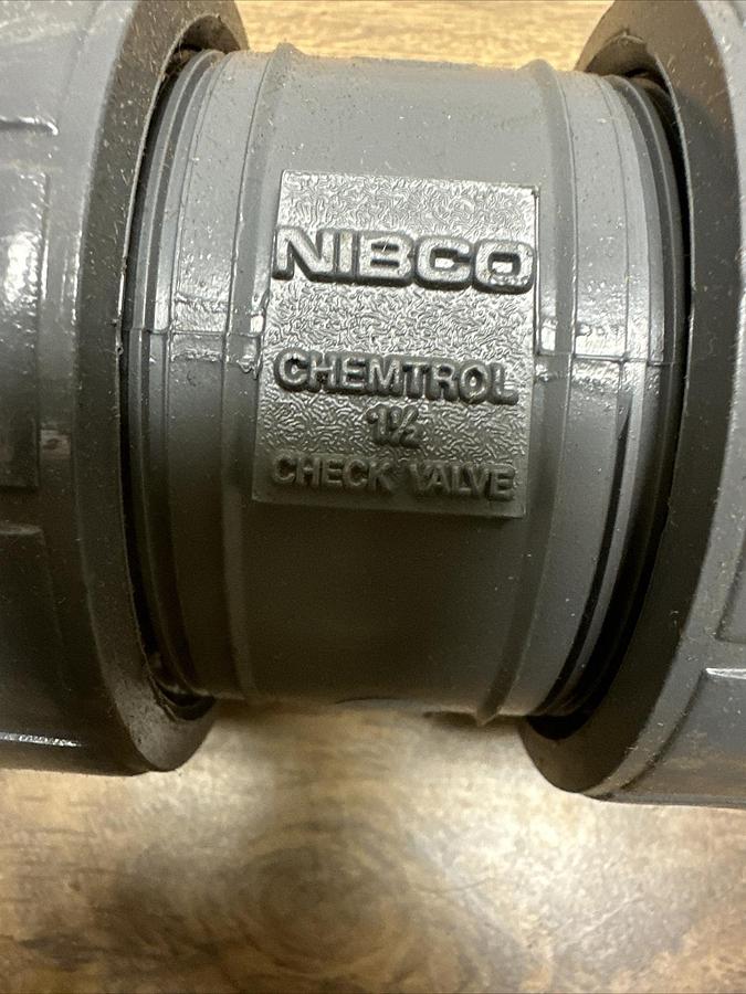 Chemtrol,U45BC-V,Check Valve 1 1/2"