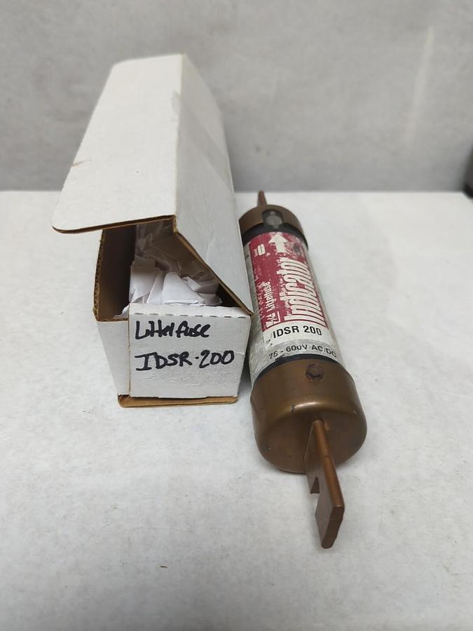 LITTELFUSE,IDSR-200,INDICATOR FUSE 200 AMP NOS
