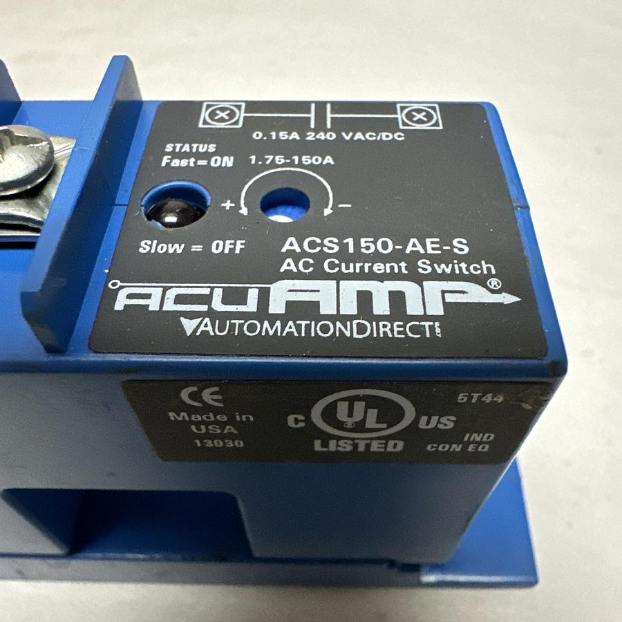 Used AcuAmp,ACS50-AE-S,AC Current Switch