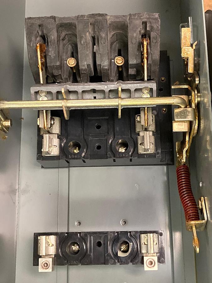 Used Westinghouse,JHFN223,Heavy Duty Disconnect Switch 100A 240AC