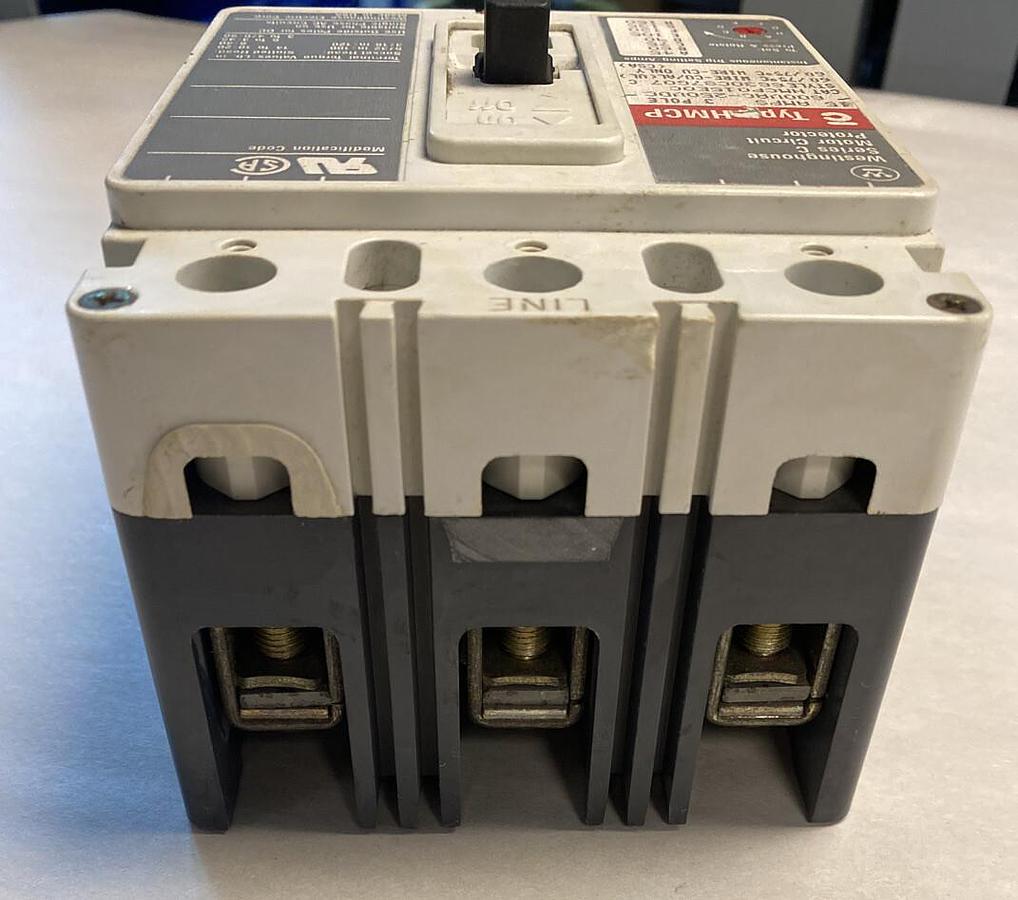 Used Westinghouse,HMCP015E0C,Motor Circuit Protector 15AMP 600V