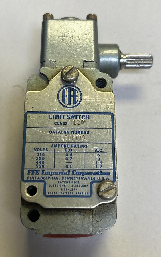Used ITE,L20MCYR,LIMIT SWITCH