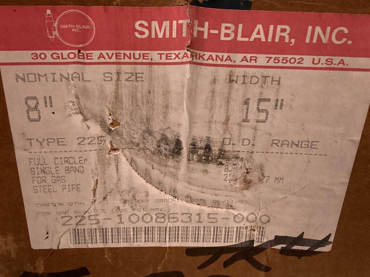 Smith-Blair,225-10086315-000,Type 225 Full Circle Single Band Repair Clamp