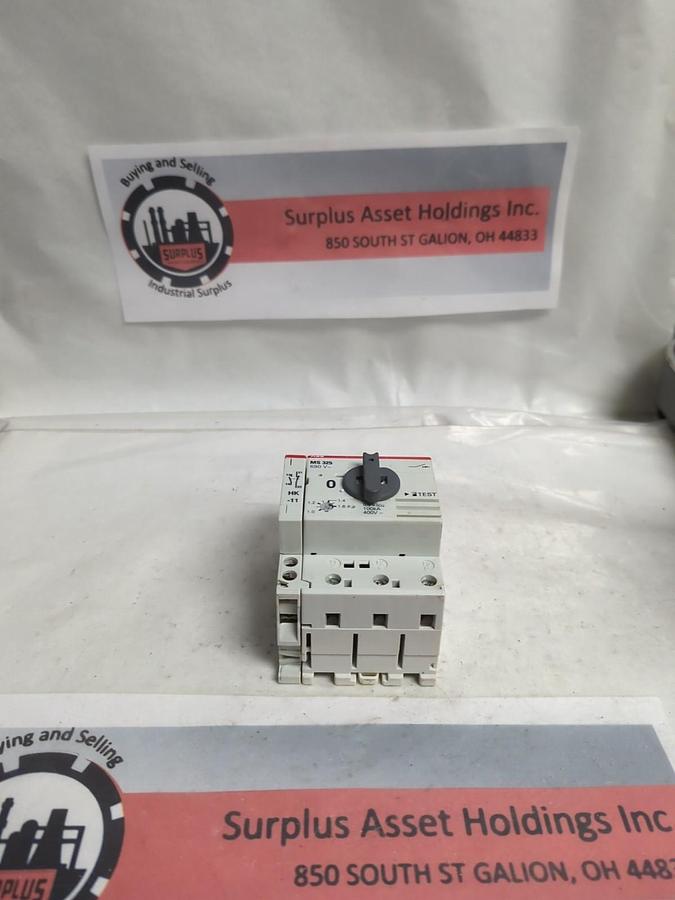 Used ABB,MS 325,MOTOR CIRCUIT BREAKER 690V~ PRE-OWNED