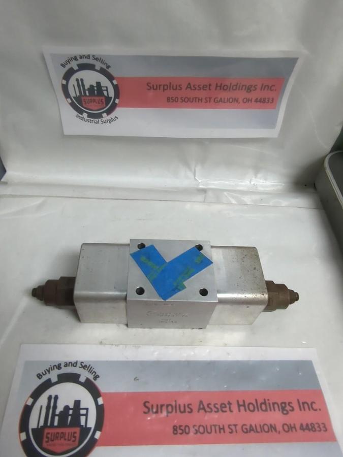 Used SUN HYDRAULICS,NYB 1GM6-A2,HYDRAULIC VALVE MANIFOLD PRE-OWNED