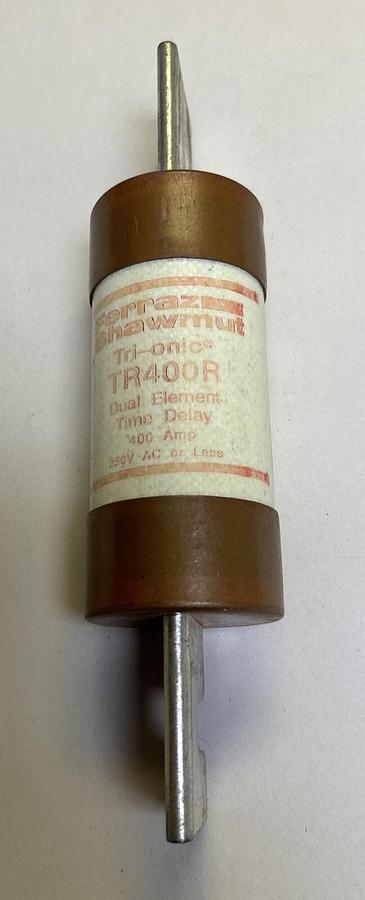 Used FERRAZ SHAWMUT,TR400R,FUSE 400A 250V