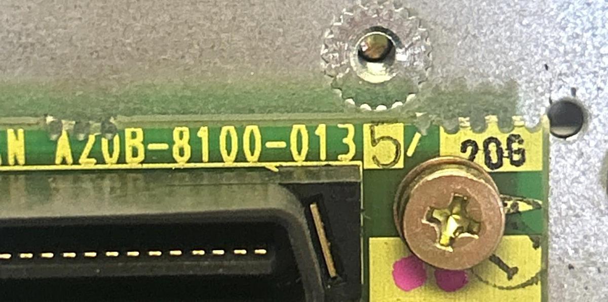 Used FANUC,A20B-8100-0135,CONTROL PANEL TOUCH SCREEN