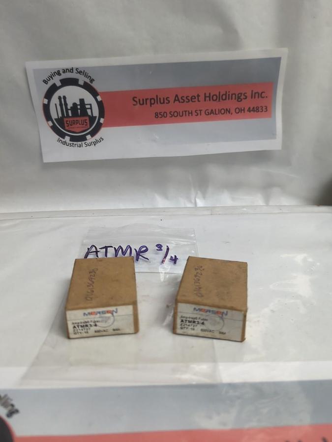 MERSEN,ATMR-3/4,AMP-TRAP 3/4 AMP FUSE LOT OF 20 NOS