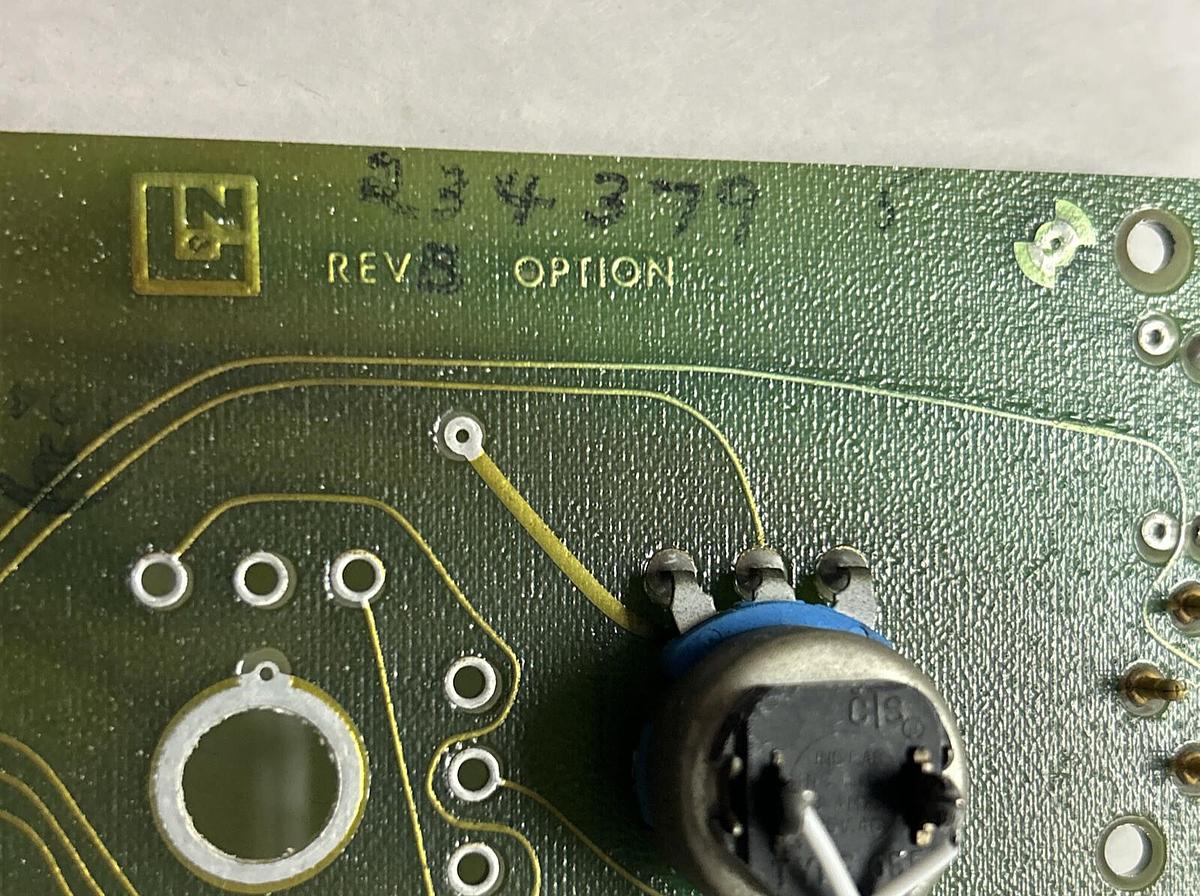 Used LEEDS & NORTHRUP,234379,CIRCUIT BOARD