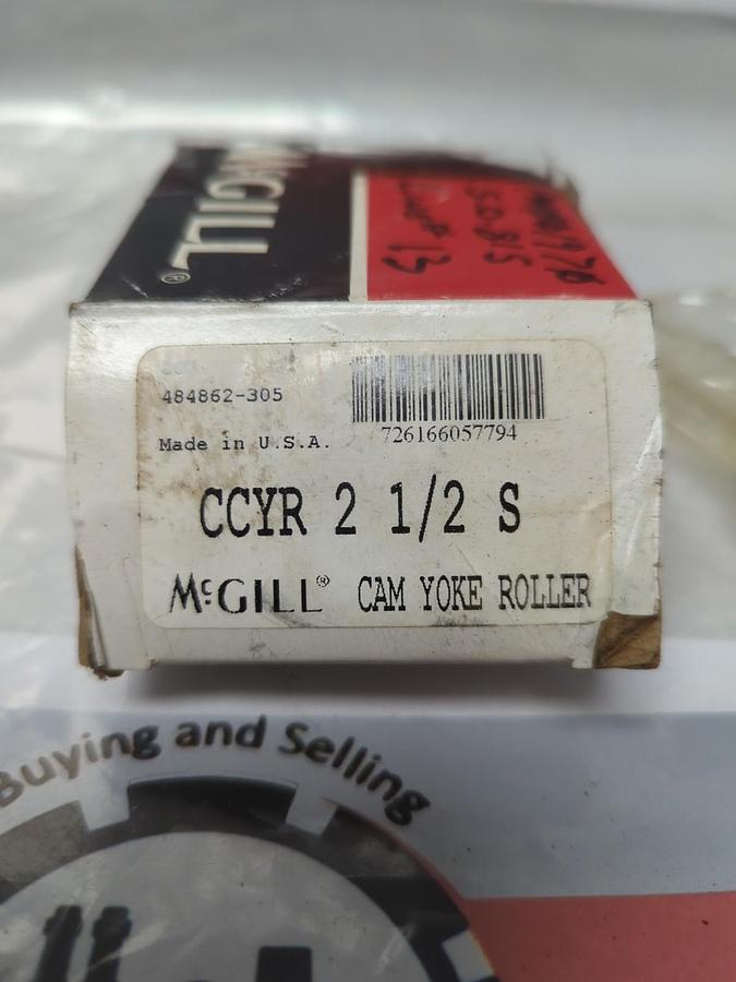 MCGILL,CCYR 2-1/2S,CAM YOKE ROLLER NOS