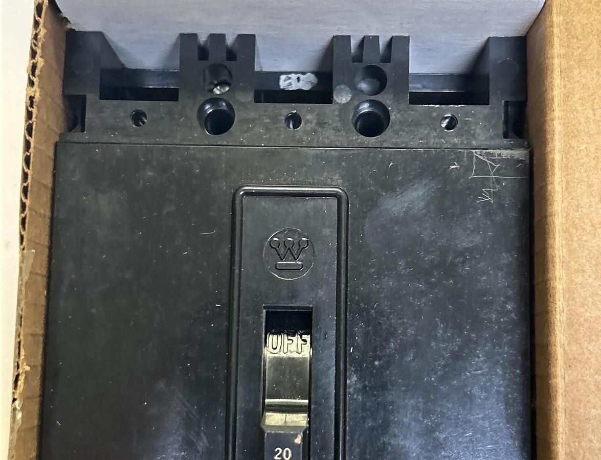Used WESTINGHOUSE,EHB3020,CIRCUIT BREAKER 20A 480V 3P